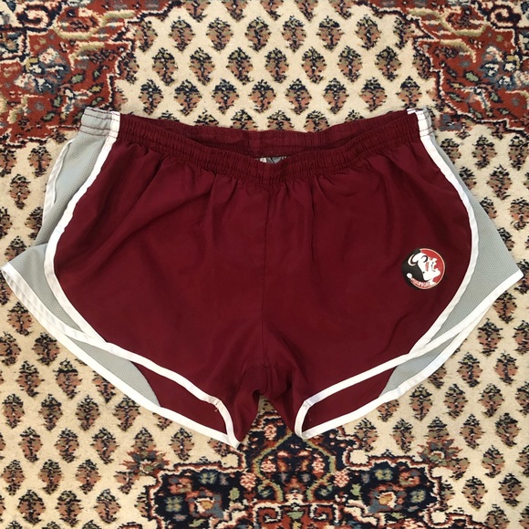 SOFFE Florida State University Seminoles Running Shorts Garnet Burgundy Large - Picture 2 of 7